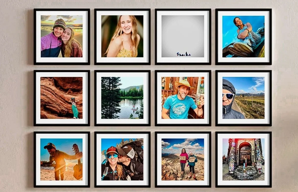  Create a wall of tiles to fill a larger wall space.  